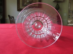 Set 4 Cristal D’Arques France TUILLERIES VILLANDRY Crystal Wine Glasses 5 1/4″ B