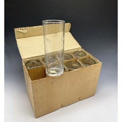 Vintage Radio Brand Japan Hand Crafted Fine Glass Etched Glasses
