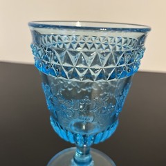 Fenton for L G Wright Wildflower 6 Goblet