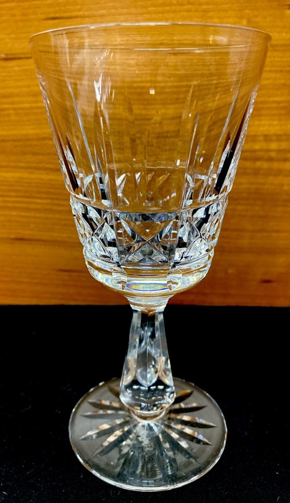 Waterford Kylemore Claret Wine Crystal Glass 5 3/4” Pristine