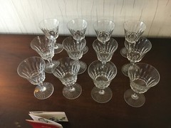 49 White Wine Glasses Buckingham Model Made Of Baccarat Crystal (Price Per Unit)