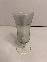 Vintage French Set of 6 Iridescent Stemmed Bar Glasses