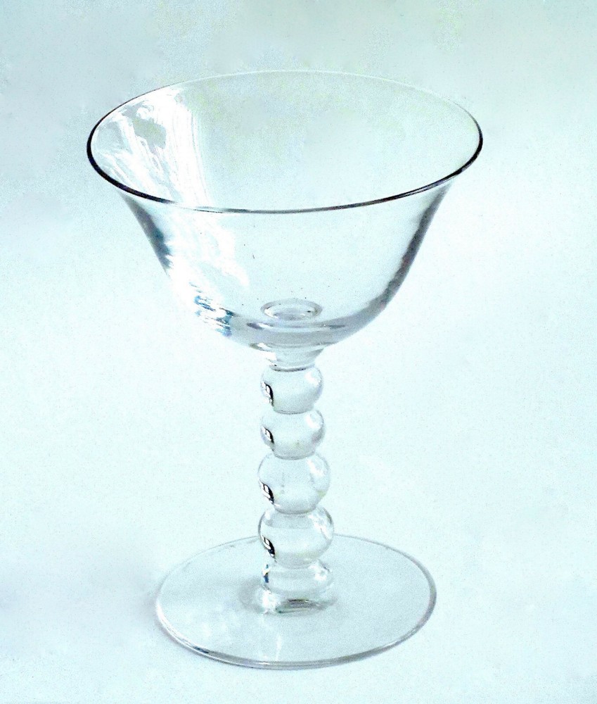 IMPERIAL CANDLEWICK glass LIQUOR cocktail CHAMPAGNE STEM 3400 4.5 inch