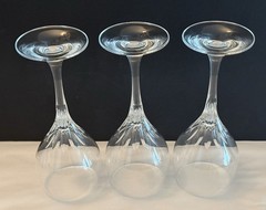 Shott Zwiesel Long Stem Wine Glasses Goblets Set Of 3 Can Can Design Glasses