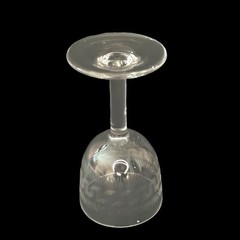 Antique Greek Etched Glass Key Edwardian Blown 1900s Hand Sherry Porto Lot 4 Set