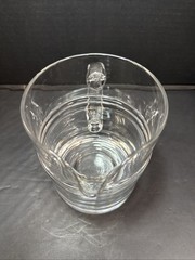 Vintage Iittala Finland Pisaranrengas Ripple Pitcher by Timo Sarpaneva