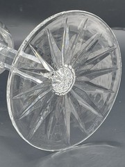Waterford Lismore 7 1/4 Inch Irish Crystal Cut Glass Champagne Flute Ireland EUC