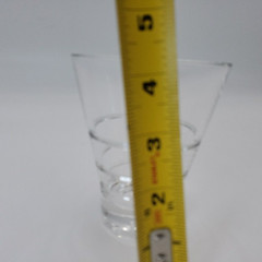 Nachtmann Ribbed Lowball Whiskey Glasses Heavy Bottom G9