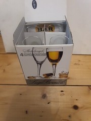 Luigi Bormioli Michelangelo Masterpiece 2.25 oz. Crystal Liqueur Glass Set 4 B39