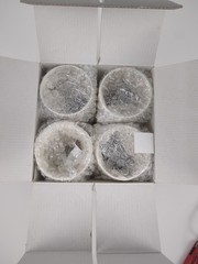 Brand New Set of 4 Reed & Barton SOHO Lead Crystal Highball Glasses 5.5″ x 2.75″
