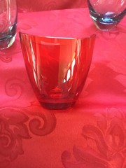 FLAWLESS Stunning HOYA Japan Set Of 5 DESIRE Crystal CORDIAL SHOT LIQUOR GLASSES