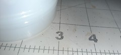 Vintage White Milk Glass HOBNAIL Tumbler Glass 4.5″