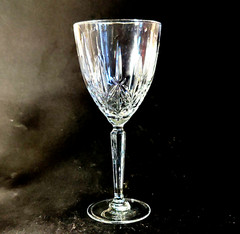 WATERFORD Marquis SPARKLE WATER / WINE GLASS, Cut Crystal, 8 3/8″, 12 oz, Italy