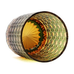 Handmade Whisky Glasses Edo Kiriko Crystal Glass Drinkware Tumbler 9oz