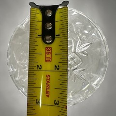 Vintage Edinburgh Crystal Romeo Wine Glasses Set of 3 Cut Crystal 7.5”