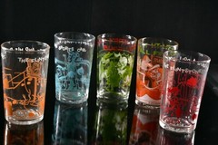 Vintage Looney Tunes, Flintstones & Archie glasses
