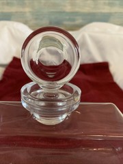 Pasabahce Modernist Handmade Glass Decanter with Stopper (W) Monogram