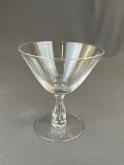 10 Fostoria PINE 4 ⅜” Champagne Footed Sherbet Martini Glasses Mid-Century: MINT