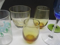 Mixed Vintate MCM Glassware Lot