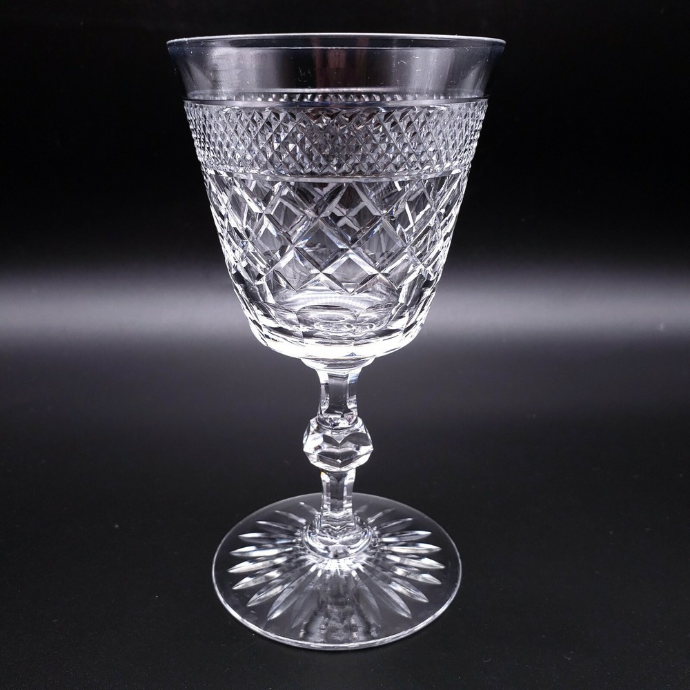 5″ Vintage Crystal Vine Cordial Glass UNKNOWN MANUFACTURER