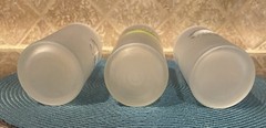 VTG Golfing Hazards Highball Frosted Glasses Dartington Designs France Set Of 3