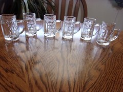 Beer Mini Mug Shot 1.5 Oz Handled – Set of 6