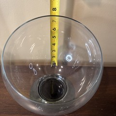 Morgantown Glass ODDBALL Hospitality Bowl, Pitcher, 4 Cocktail Glasses Slant MCM