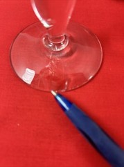 6 VTG Barware Gold Rimmed Irish Coffee Stemmed Goblets Shamrock On Stem 7/8”