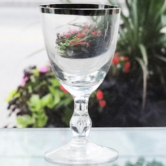 KOSTA BODA CONTESSA PLATINUM Sherry 4.5″ tall Made in Sweden NEW NEVER USED