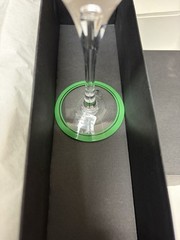 NIB Orrefors Intermezzo Air Champagne crystal 6.7 ounce Glass Set of 2