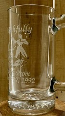 Beer Stein 12 Ounce Junior Prom 1992 Eclectic Glass / Mug Collections