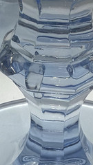 Set of 4 Misty Blue LIBBEY GIBRALTAR WATER GOBLETS Duratuff Glasses 16 oz Vtg