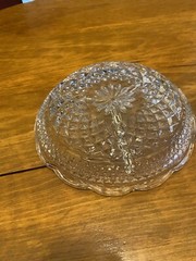 Wexford Anchor Hocking 8” Round 3 Part Relish Dish