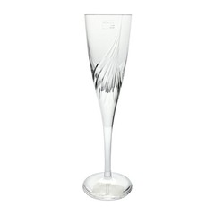 Atlantis “Flight” Single Crystal Champagne Flute 9 1/8” 4oz Signed