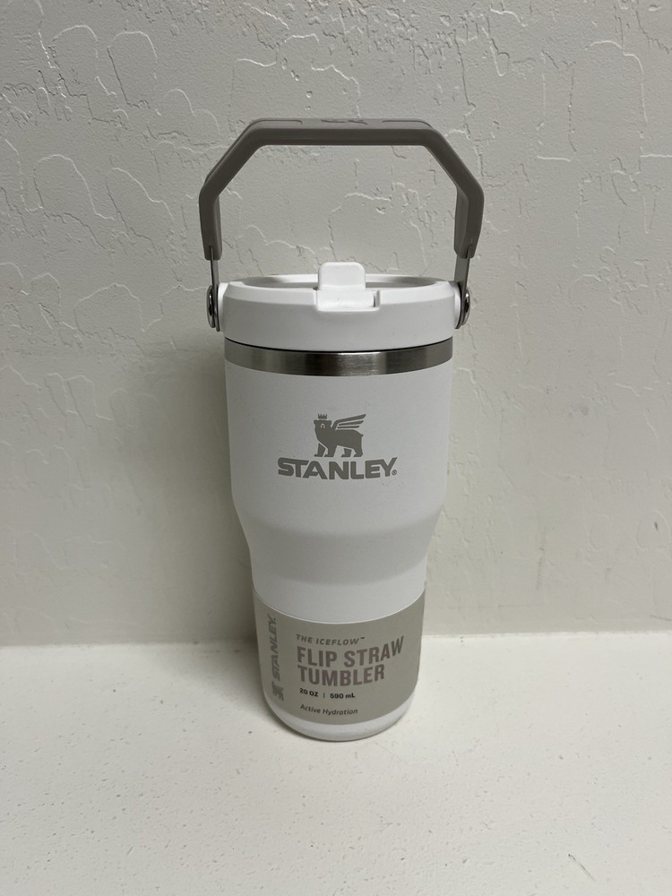 Stanley 20 oz Stainless Steel Ice Flow 2.0 Flip Straw Tumbler Frost Verizon New