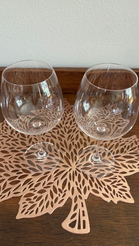 WATERFORD CRYSTAL Robert Mondavi, Merlot Wine Glass 8 3/4” Blown Glass **Mint**