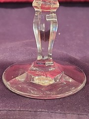 Kristal Zajecar Wine Glasses Set of 4 Pinwheel & Star Cut Pattern