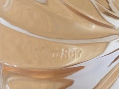 VINTAGE Frosted Glass DeValBor Pitcher 6 Glasses Golden Wheat Spikelets Preowned