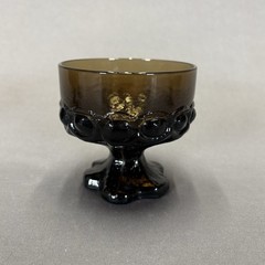 Tiffin Franciscan Madeira Smoke Brown Champagne Sherbet Glass 3 5/8″ Replacement
