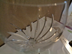 Gorham Blown Crystal Wine Glass Water Goblet Ardent 8 Oz Height: 7 5/8 In