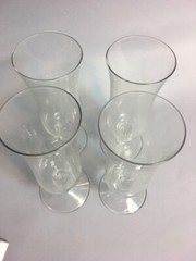 Vintage 8 pcs. Cordial glass crystal barware Mid Century Shot glass Liquor