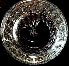 RALPH LAUREN ASTON HIGHBALL GLASS, Cut Lead Crystal, 14oz, Made in Germany