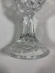 Vintage Cristal De Plomb USA Water Goblet 24% Lead Crystal 7 1/2″