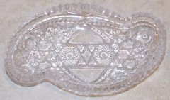 Clear Glass Oblong Dish