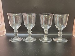 Provence by Baccarat Crystal 3 1/2″ Cordial Glasses Set of 4
