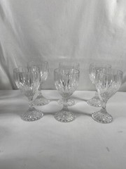 ONE Mikasa Park Lane Crystal Wine Water Iced Tea Old Fashioned Glass Stemware