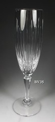 LENOX DECOR CUT CRYSTAL FLUTED CHAMPAGNE 8 3/8″ – SET OF 2 FLUTES – PERFECT