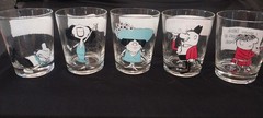 Osborne Kemper Thomas On the Rocks Glasses Barware Novelty Humor