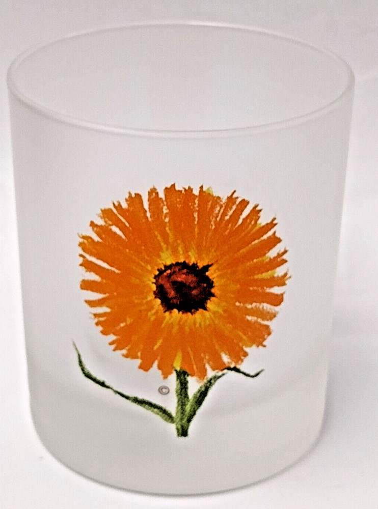 Dartington Designs Floral Frosted Glassware Barware Glass