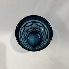 Vintage Indiana Glass Kings Crown Marine Blue (1) Tumbler 12 oz